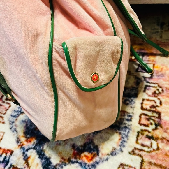 Juicy Couture pink and green university Backpack - Picture 8 of 12